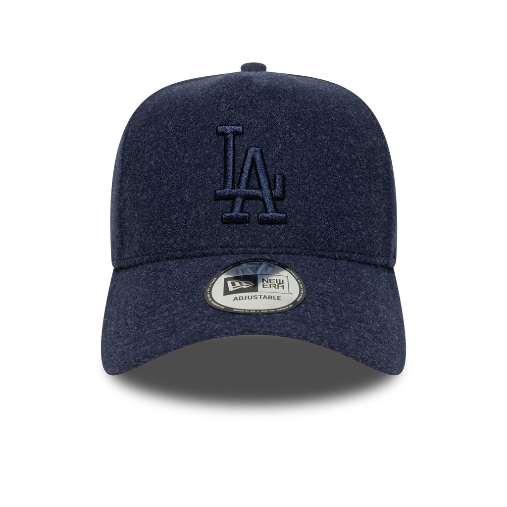 Los Angeles Dodgers Melton Wool MLB A-Frame New Era Navy Official Sports Fan Gear Popular Style Baseball Fan Gear