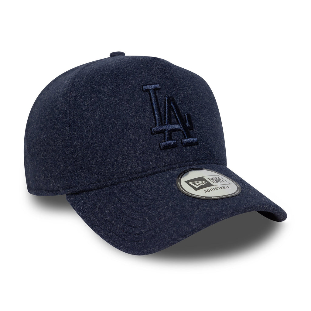 Los Angeles Dodgers Melton Wool MLB A-Frame New Era Navy Official Sports Fan Gear Popular Style Baseball Fan Gear