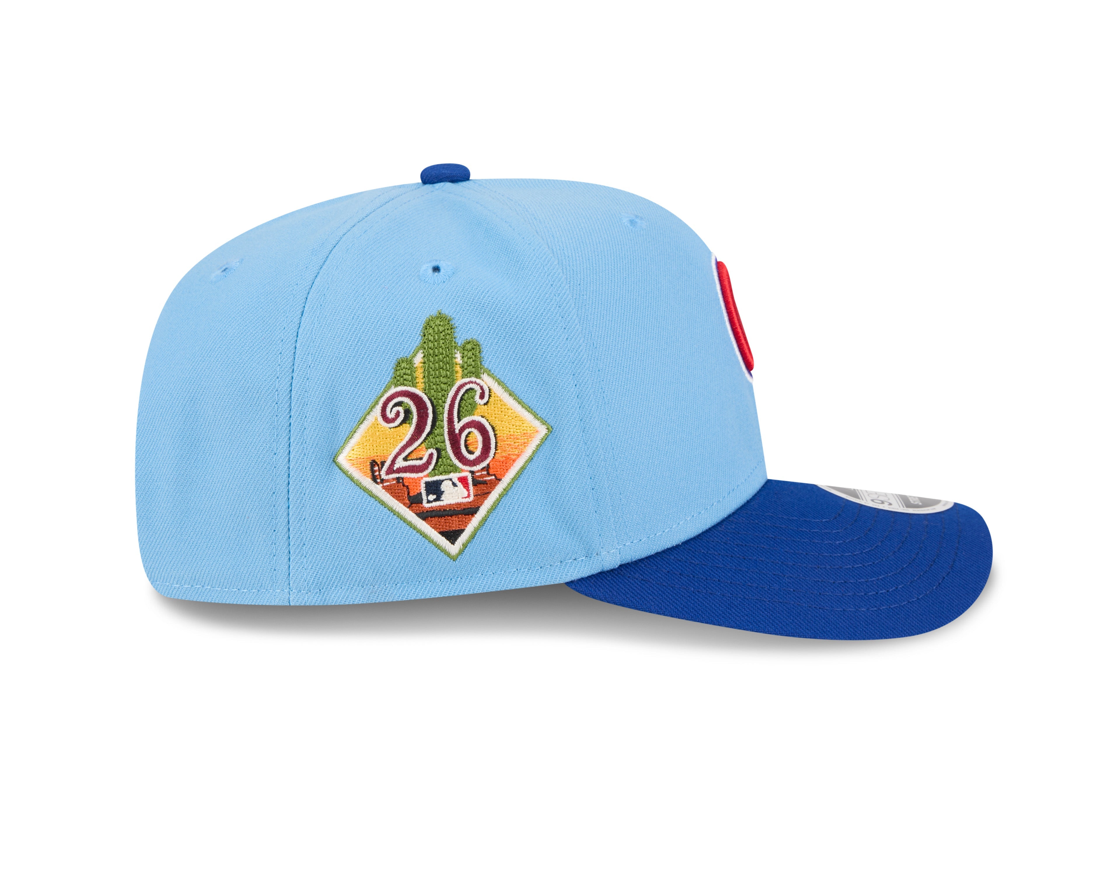 Chicago Cubs New Era 2026 Spring Training 9SEVENTY Stretch Snap Adjustable Hat - Blue Official Team Hat Sports Fan Cap Official MLB Team Hat Baseball