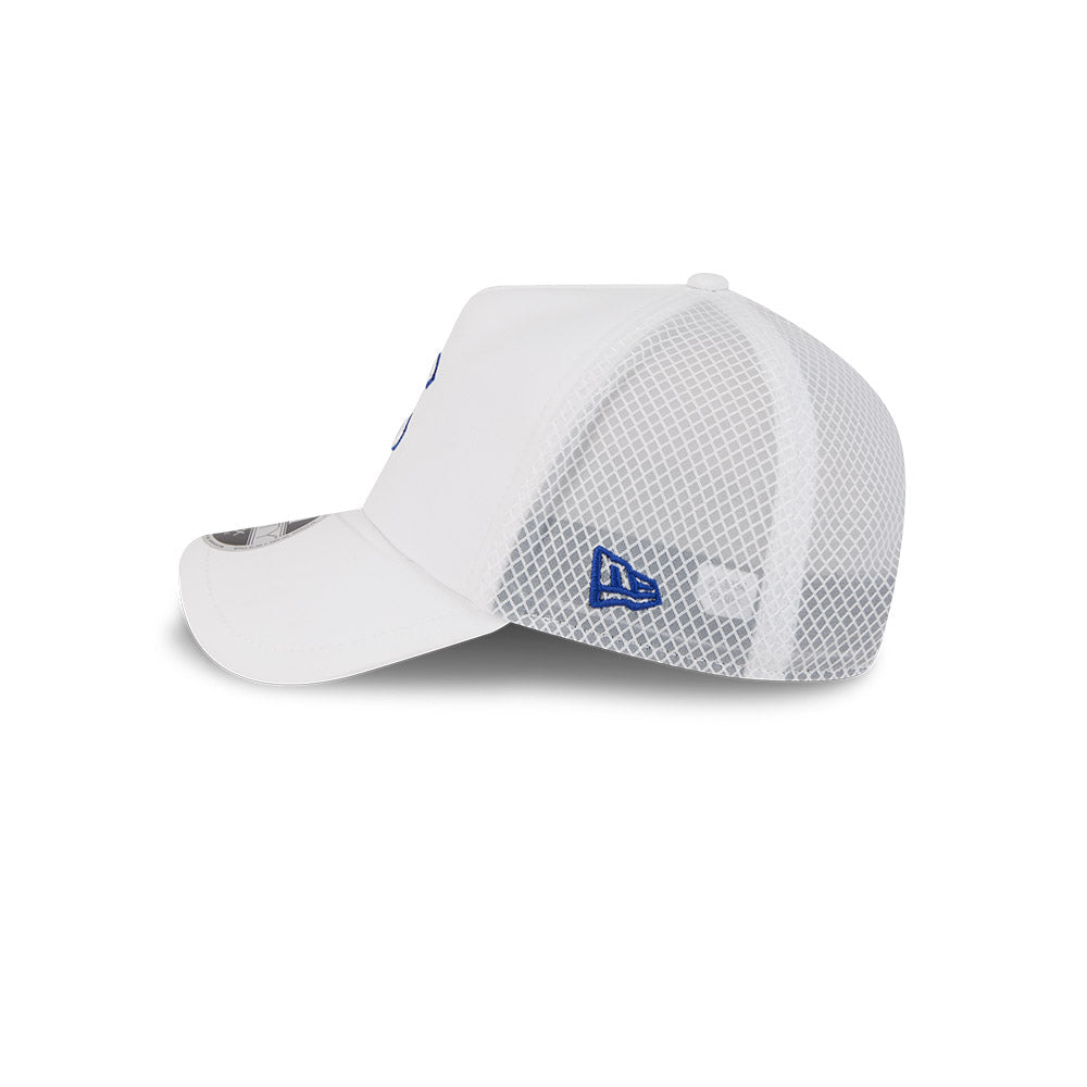 Chicago Cubs New Era 2026 Batting Practice 9Forty APEX C Logo Snap Adjustable Hat-White Official Team Hat Sports Fan Cap Official MLB Team Hat