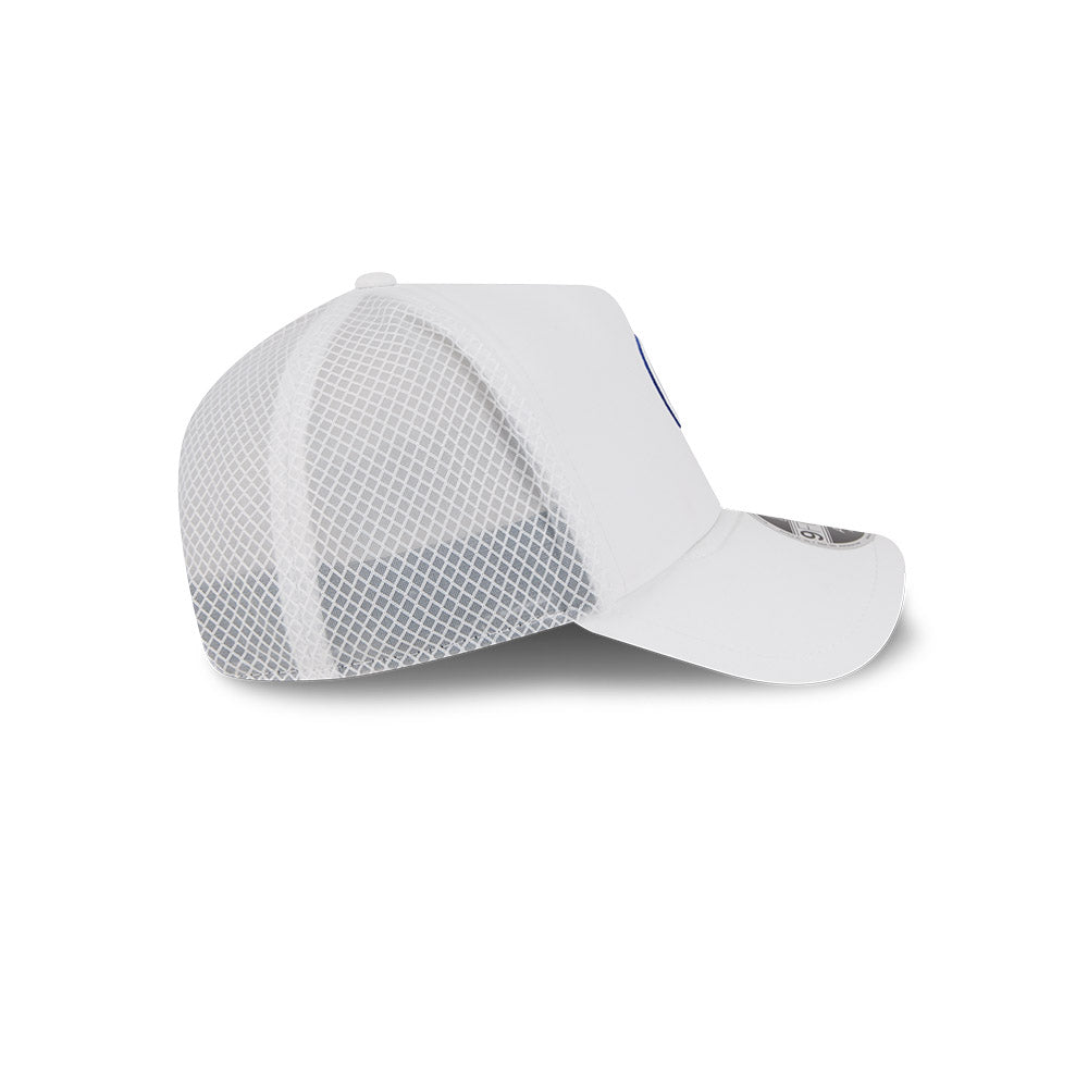Chicago Cubs New Era 2026 Batting Practice 9Forty APEX C Logo Snap Adjustable Hat-White Official Team Hat Sports Fan Cap Official MLB Team Hat