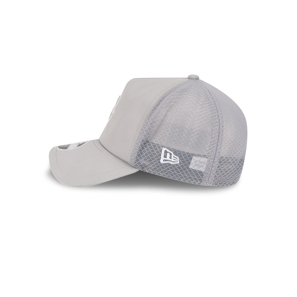 Chicago Cubs New Era 2026 Batting Practice 9Forty APEX C Logo Snap Adjustable Hat-Grey Official Team Hat Sports Fan Cap Official MLB Team Hat