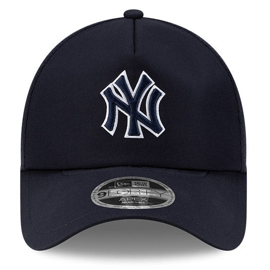 New York Yankees New Era Batting Practice 2026 9Forty APEX Snap Adjustable Hat-Navy Official Team Hat Sports Fan Cap Official MLB Team Hat Baseball
