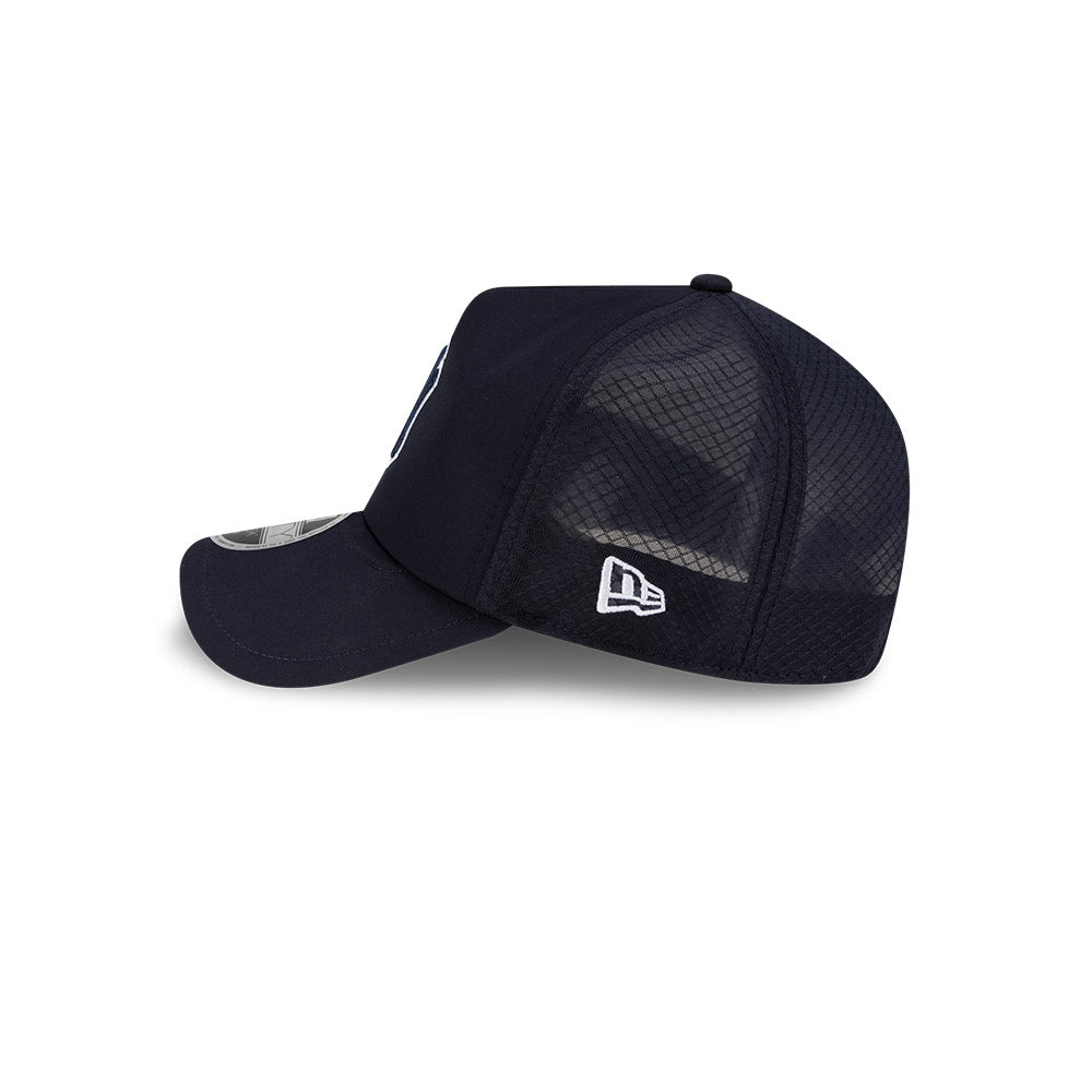 New York Yankees New Era Batting Practice 2026 9Forty APEX Snap Adjustable Hat-Navy Official Team Hat Sports Fan Cap Official MLB Team Hat Baseball