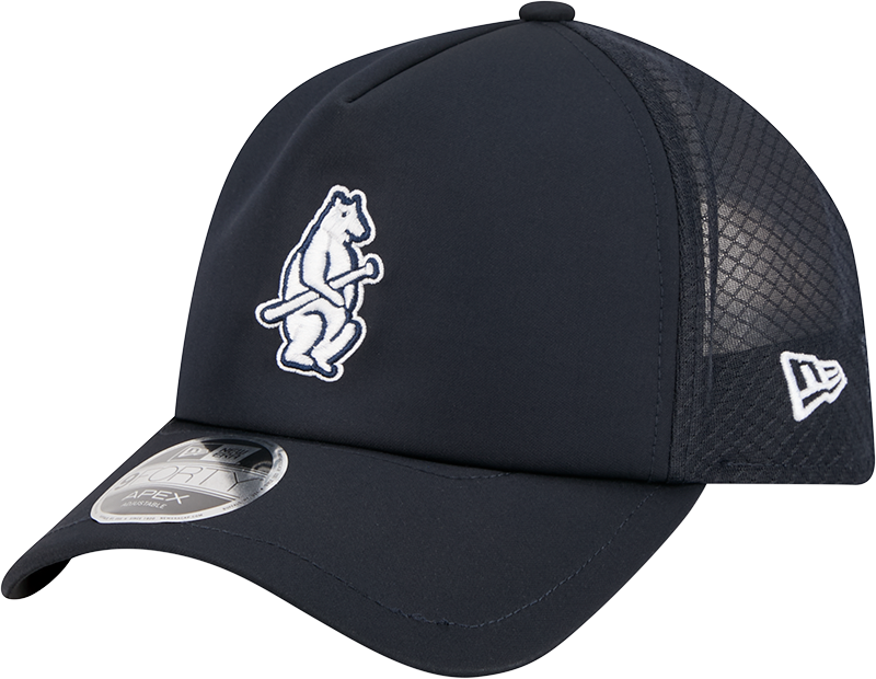 Chicago Cubs New Era 2026 Batting Practice 9Forty APEX Snap Adjustable Hat-Navy Official Team Hat Sports Fan Cap Official MLB Team Hat Baseball Fan
