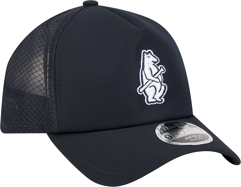 Chicago Cubs New Era 2026 Batting Practice 9Forty APEX Snap Adjustable Hat-Navy Official Team Hat Sports Fan Cap Official MLB Team Hat Baseball Fan