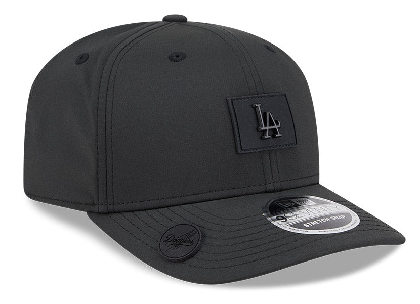 Los Angeles Dodgers New Era 2026 Clubhouse 9SEVENTY Stretch Snap Adjustable Hat-Black Tonal Official Team Hat Sports Fan Cap Official MLB Team Hat