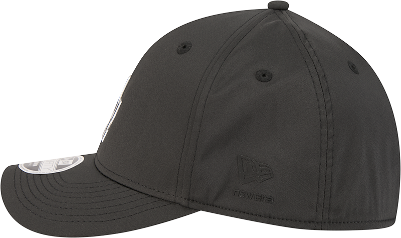 Los Angeles Dodgers New Era M-Crown 39Thirty Metallic Black Performance Flex Fit Hat Official Team Hat Sports Fan Cap Official MLB Team Hat Baseball