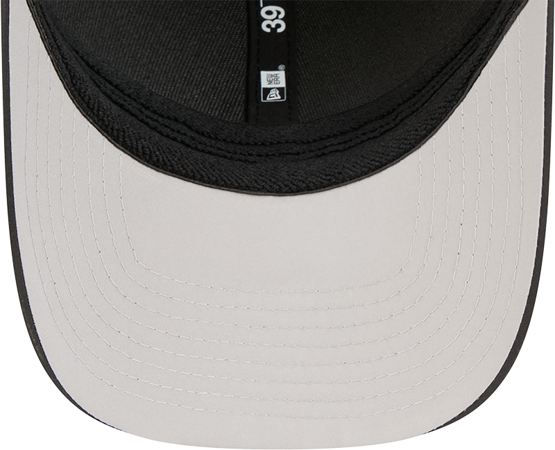 Los Angeles Dodgers New Era M-Crown 39Thirty Metallic Black Performance Flex Fit Hat Official Team Hat Sports Fan Cap Official MLB Team Hat Baseball
