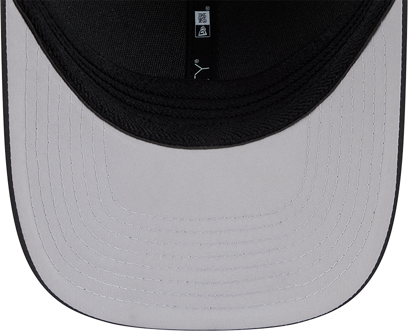 Chicago Cubs New Era M-Crown 39Thirty Metallic Black Performance Flex Fit Hat-Crawling Bear Official Team Hat Sports Fan Cap Official MLB Team Hat