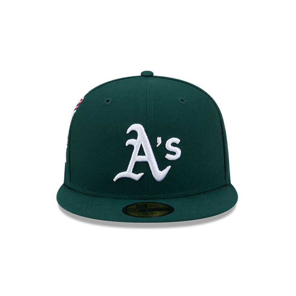 Oakland Athletics MLB Hidden Hit 59FIFTY Fitted New Era Official Team Hat Sports Fan Cap Official MLB Team Hat Baseball Fan Cap