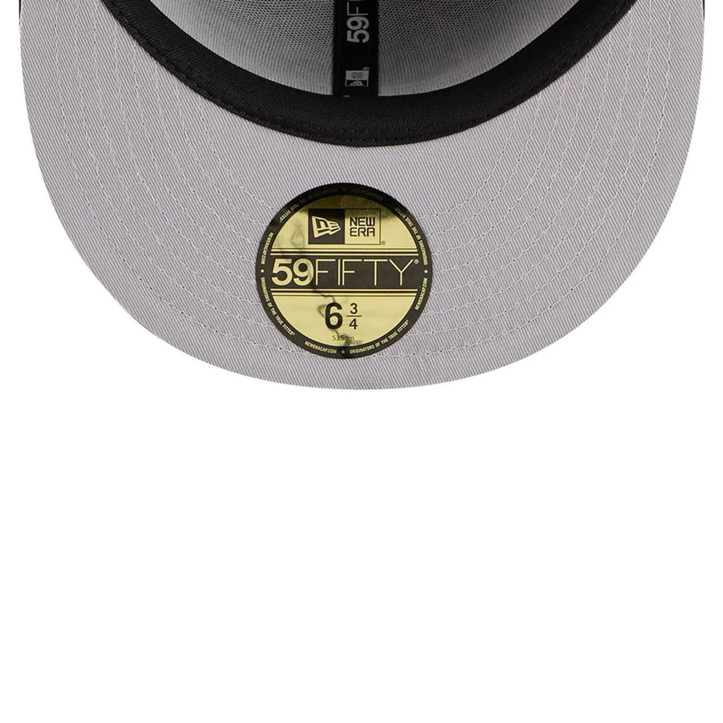 MLB All Over Patch 59FIFTY Fitted New Era Black Official Team Hat Sports Fan Cap Official MLB Team Hat Baseball Fan Cap