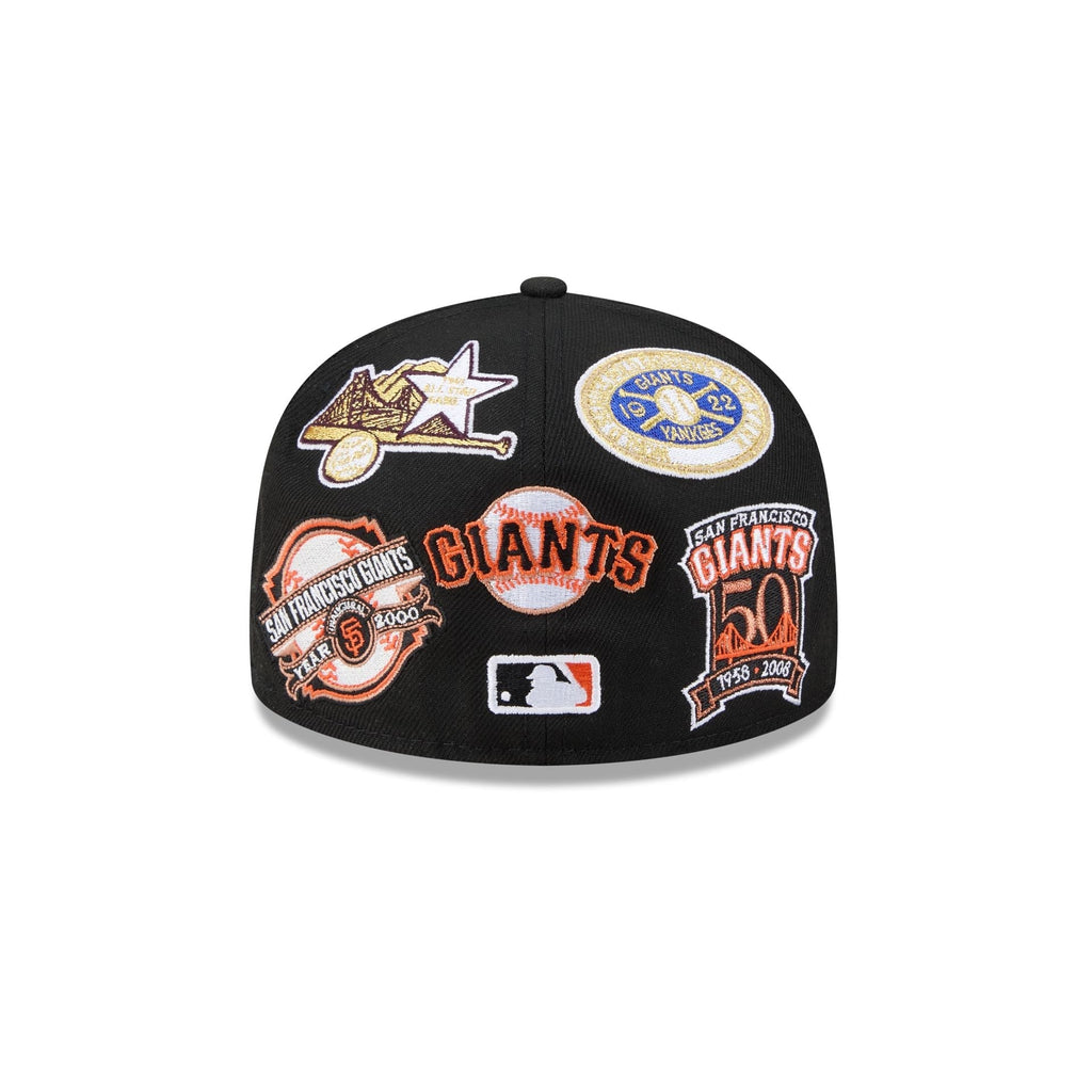 San Francisco Giants MLB All Over Patch 59FIFTY Fitted New Era Official Team Hat Sports Fan Cap Official MLB Team Hat Baseball Fan Cap