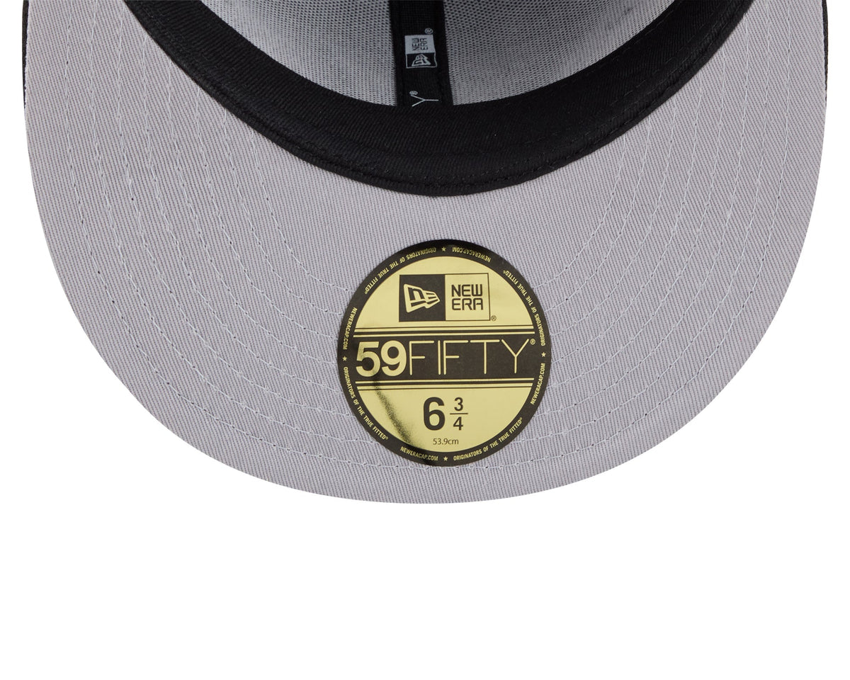 Miami Marlins MLB All Over Patch 59FIFTY New Era Official Team Hat Sports Fan Cap Official MLB Team Hat Baseball Fan Cap