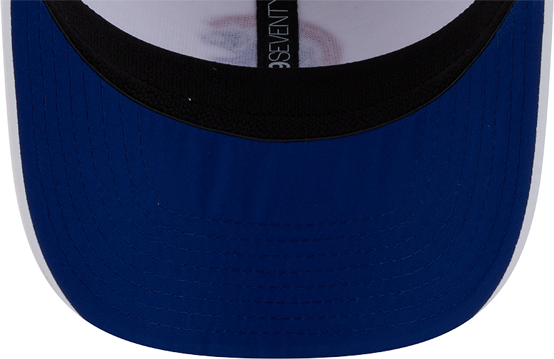 Chicago Cubs New Era White Sport Rope 9SEVENTY Stretch Snap Adjustable Hat-Walking Bear Official Team Hat Sports Fan Cap Official MLB Team Hat