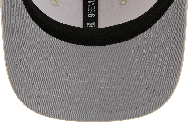 Men s Los Angeles Dodgers New Era Light Beige Color Pack 9SEVENTY Trucker Adjustable Hat Official Team Hat Sports Fan Cap Official MLB Team Hat