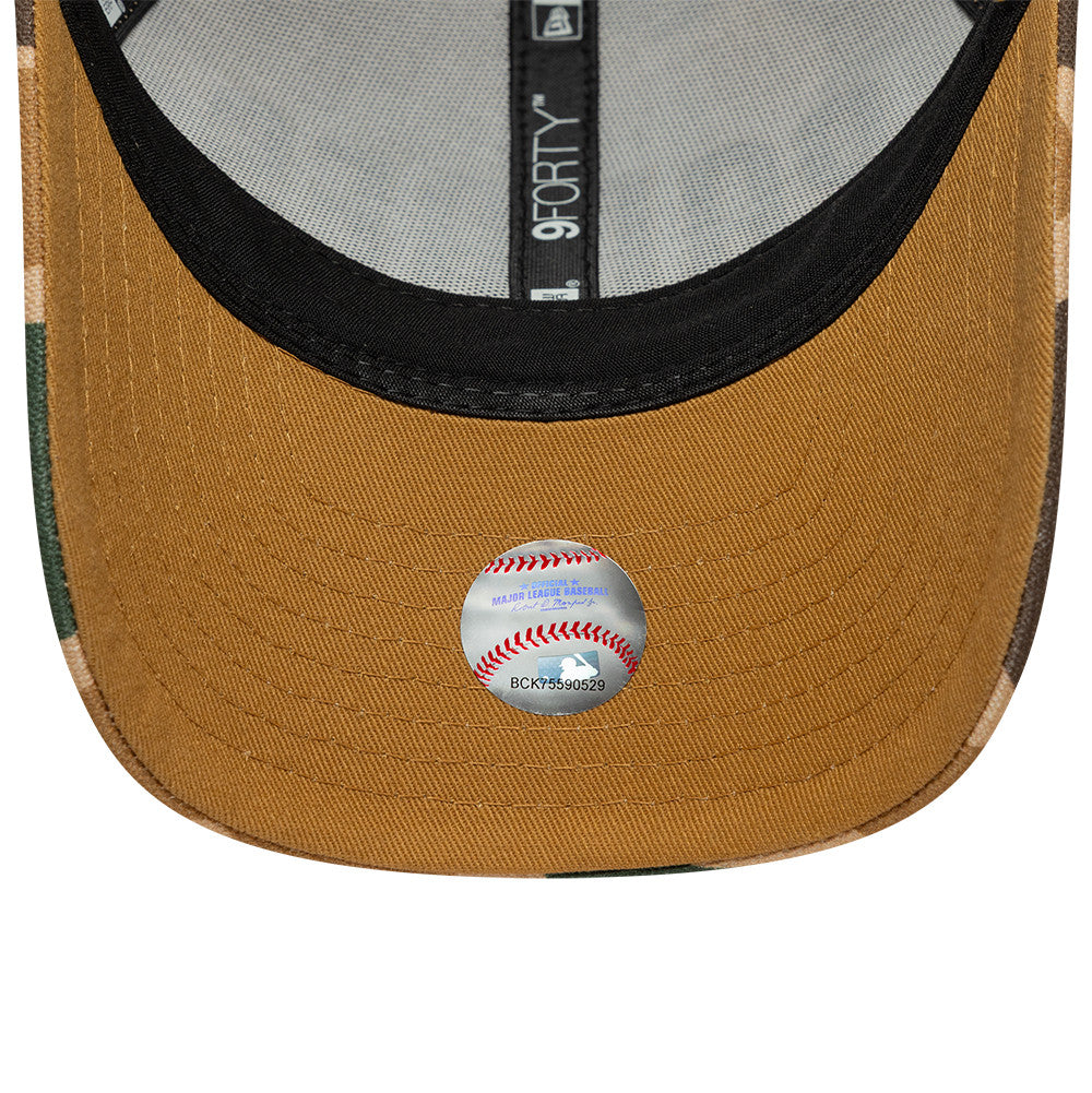 San Diego Padres MLB 9FORTY M-Crown Trucker Snapback New Era Camo Official Team Hat Sports Fan Cap Official MLB Team Hat Baseball Fan Cap