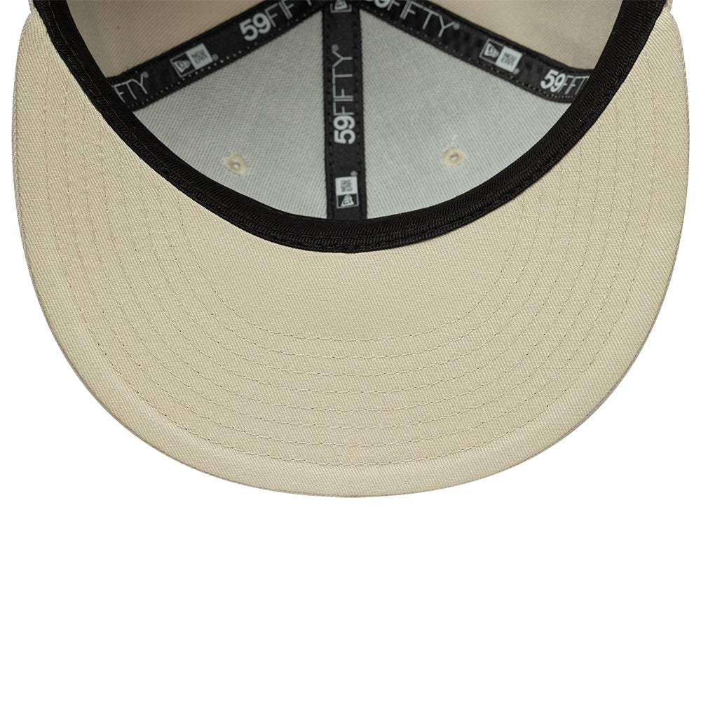 New York Yankees MLB City Icon 59FIFTY Fitted New Era Stone Blue Official Team Hat Sports Fan Cap Official MLB Team Hat Baseball Fan Cap