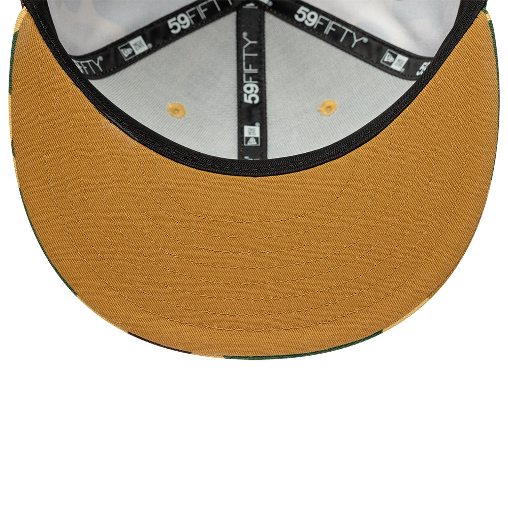 New York Yankees MLB 59FIFTY Fitted New Era Light Camo Official Team Hat Sports Fan Cap Official MLB Team Hat Baseball Fan Cap
