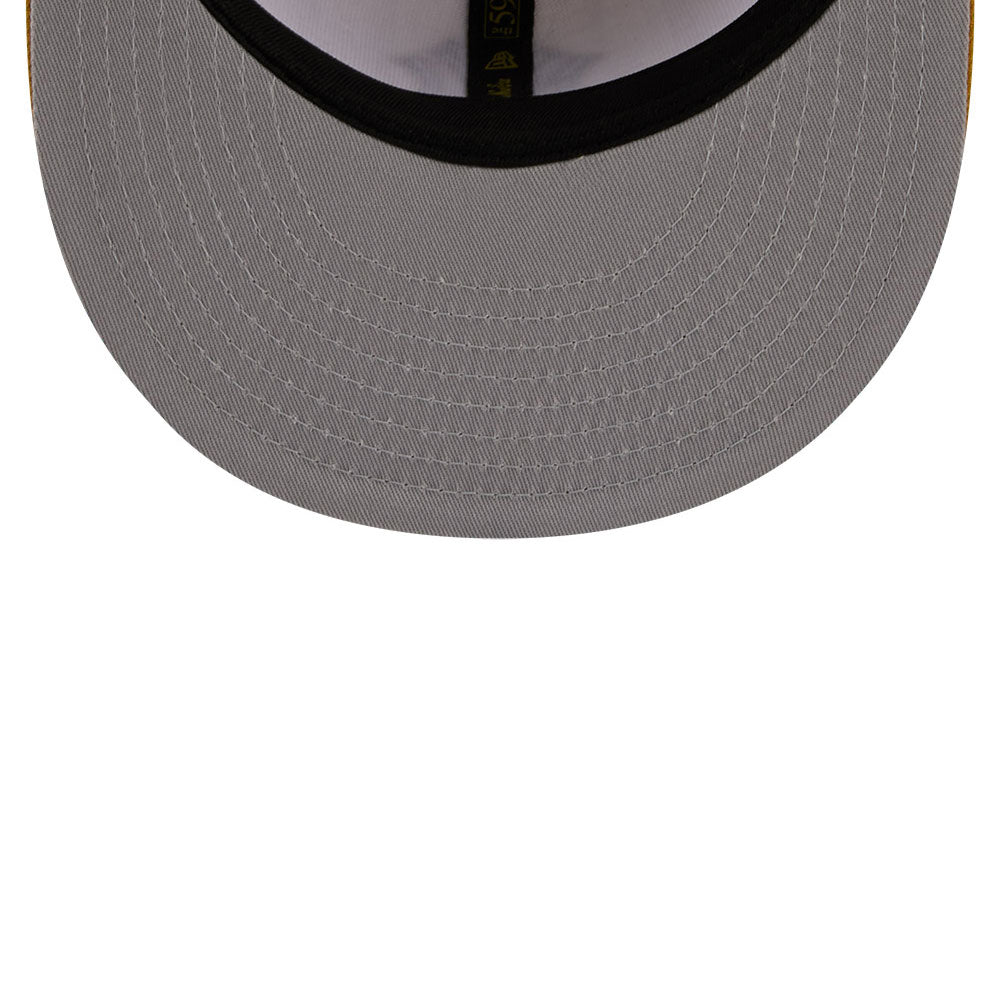 New York Yankees MLB 5950Day New Era Cream Gold Official Team Hat Sports Fan Cap Official MLB Team Hat Baseball Fan Cap
