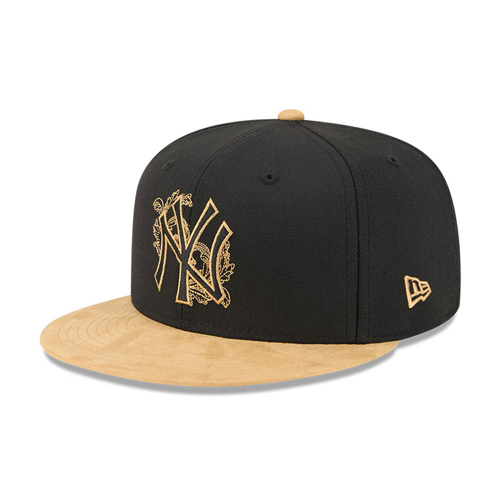 New York Yankees MLB 5950Day New Era Black Gold Official Team Hat Sports Fan Cap Official MLB Team Hat Baseball Fan Cap