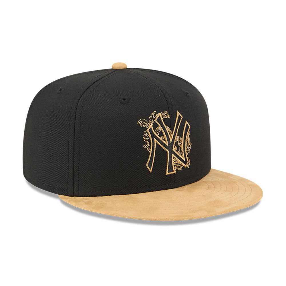 New York Yankees MLB 5950Day New Era Black Gold Official Team Hat Sports Fan Cap Official MLB Team Hat Baseball Fan Cap