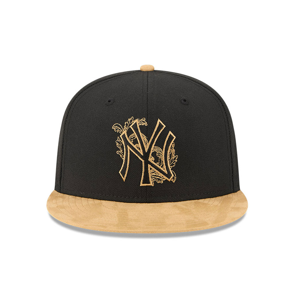 New York Yankees MLB 5950Day New Era Black Gold Official Team Hat Sports Fan Cap Official MLB Team Hat Baseball Fan Cap