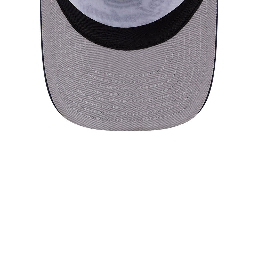 New York Yankees MLB 5950 Day Fitted Trucker A-Frame New Era White Navy Official Team Hat Sports Fan Cap Official MLB Team Hat Baseball Fan Cap