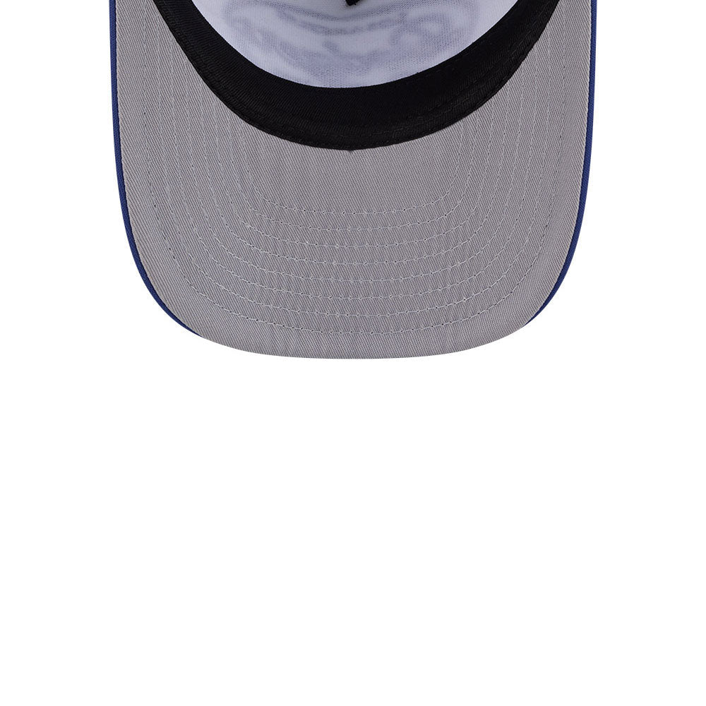 Los Angeles Dodgers MLB 5950 Day Fitted Trucker A-Frame New Era White Blue Official Team Hat Sports Fan Cap Official MLB Team Hat Baseball Fan Cap