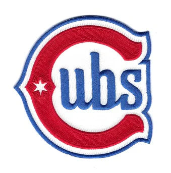 Chicago Cubs 2nd Alternate Logo Patch Official Team Jersey Sports Fan Apparel Official MLB Team Jersey Baseball Fan Apparel