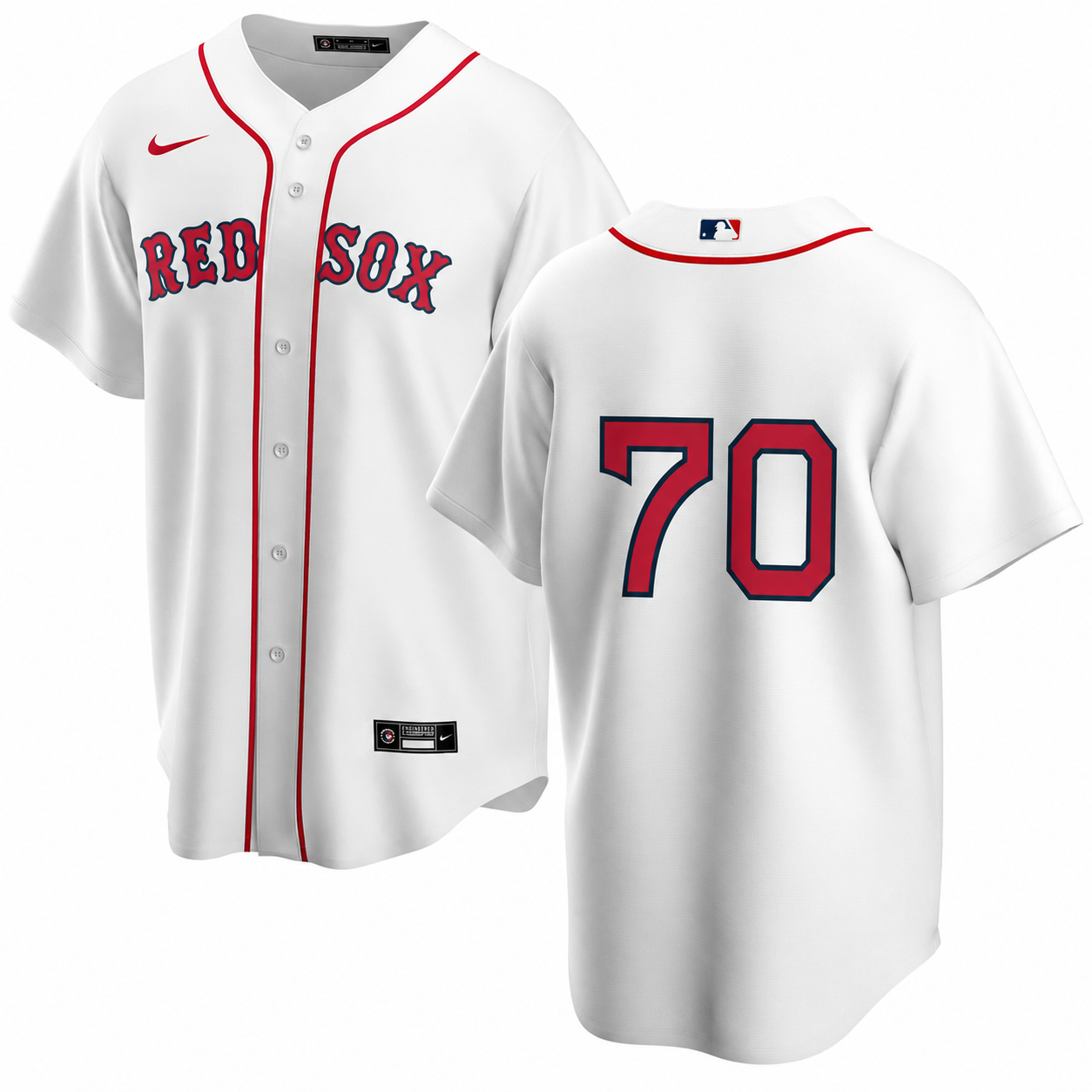 Men s Nike Boston Red Sox Payton Tolle 70 Home Official Replica Player Jersey Official Team Jersey Sports Fan Apparel Official MLB Team Jersey