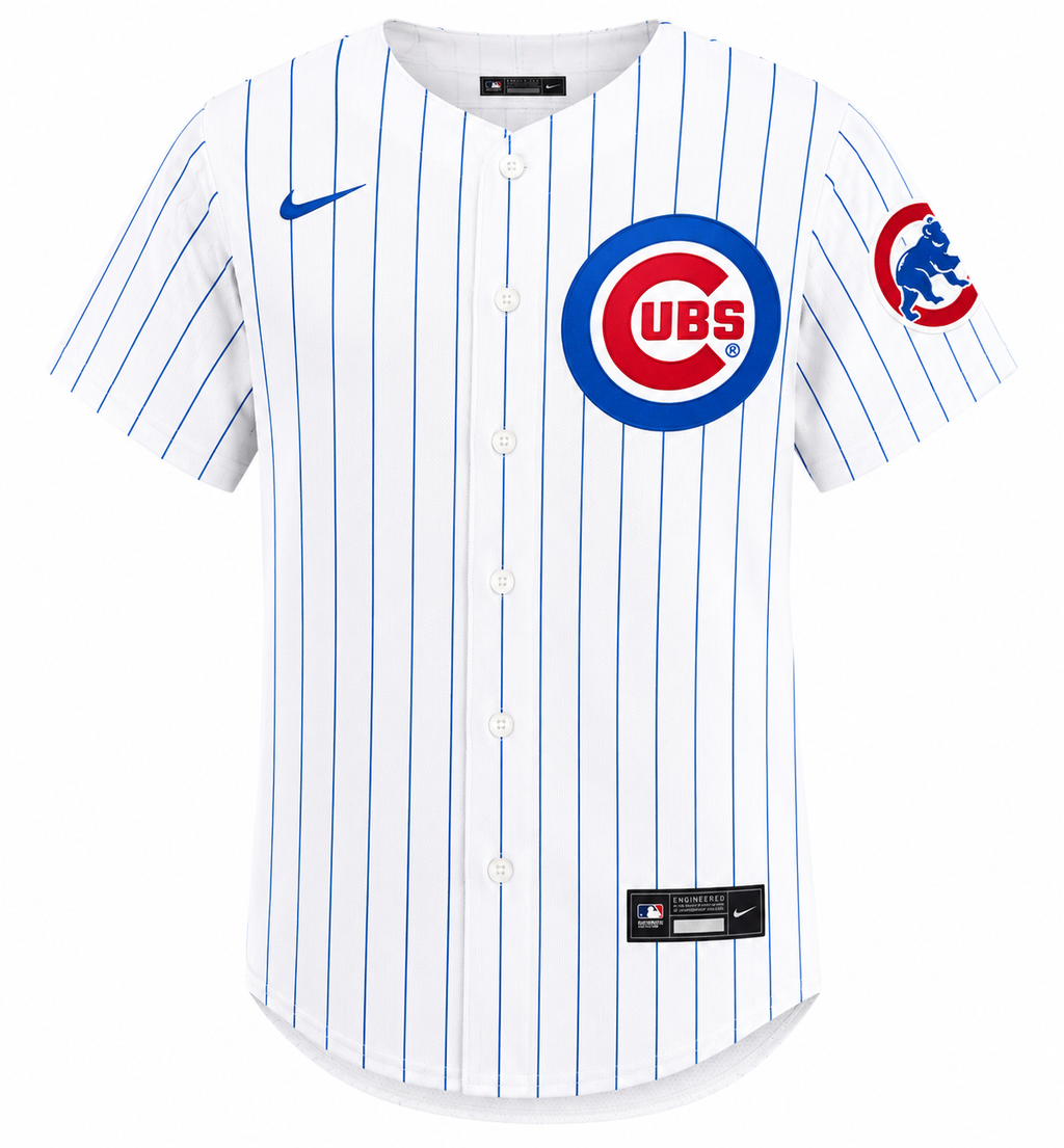 Men s Chicago Cubs Pete Crow-Armstrong Nike Home White Authentic Player Jersey Official Team Jersey Sports Fan Apparel Official MLB Team Jersey