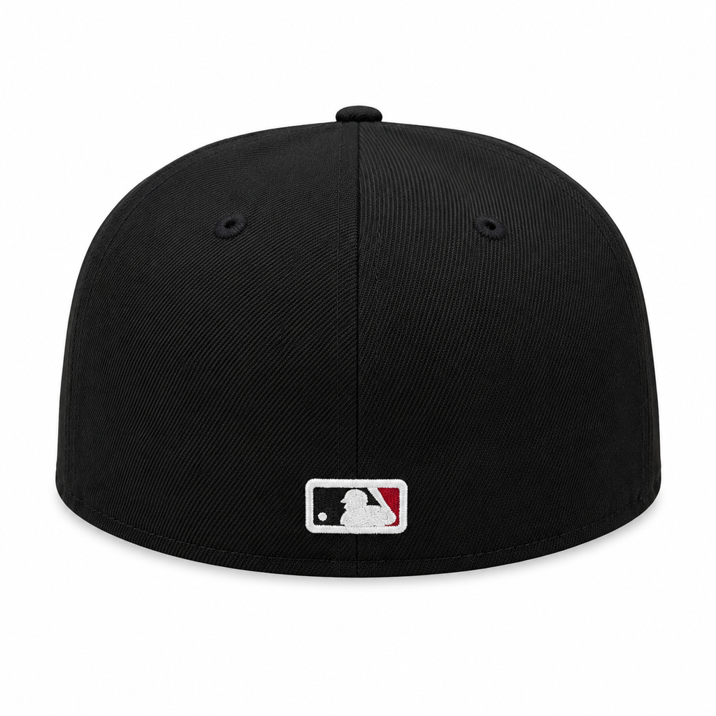 Chicago White Sox New Era City Connect Red Black 59FIFTY Fitted Hat Official Team Hat Sports Fan Cap Official MLB Team Hat Baseball Fan Cap