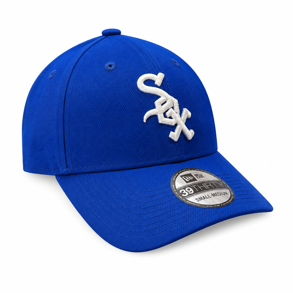 Chicago White Sox Classic 1969 Cooperstown Classics Royal Blue 39THIRTY Flex Fit New Era Hat Official Team Hat Sports Fan Cap Official MLB Team Hat