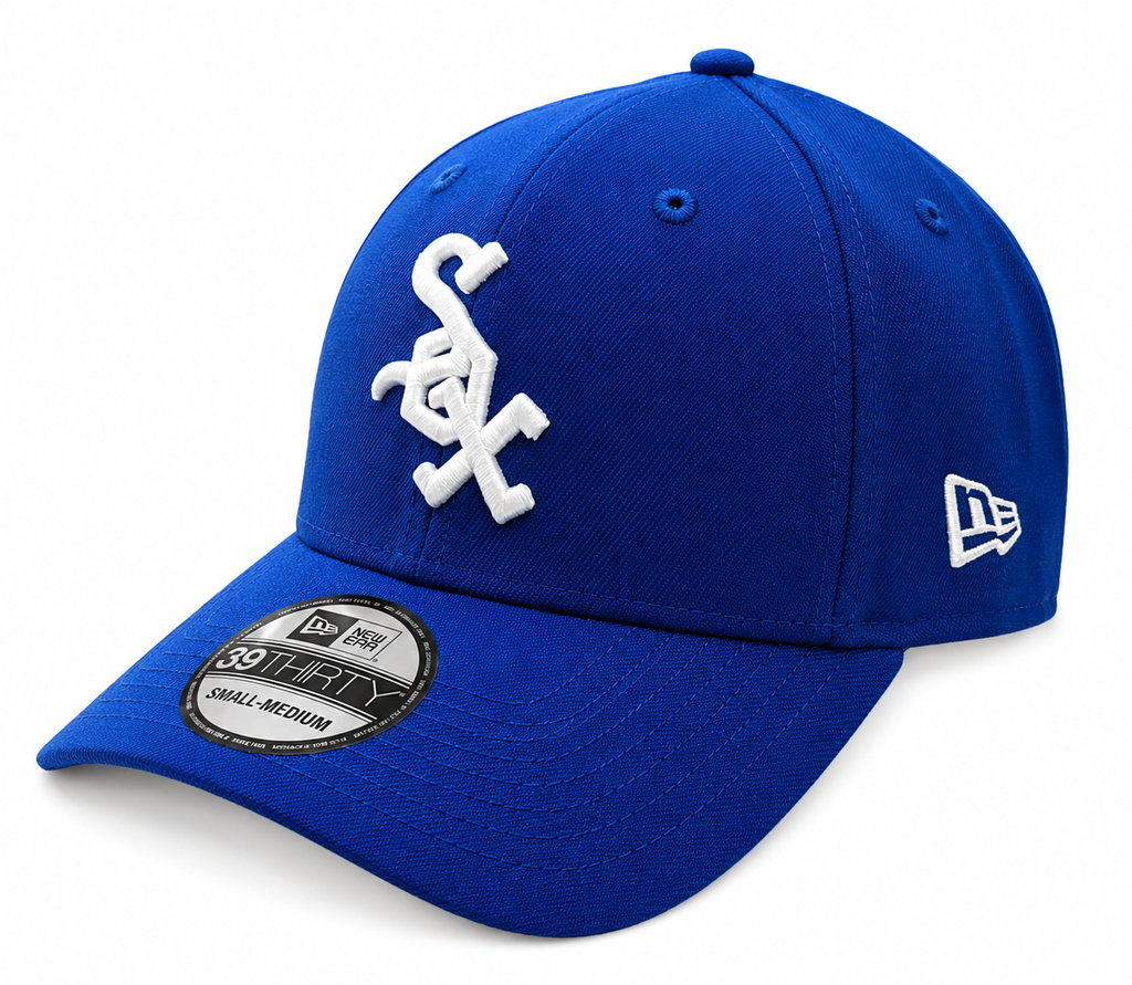 Chicago White Sox Classic 1969 Cooperstown Classics Royal Blue 39THIRTY Flex Fit New Era Hat Official Team Hat Sports Fan Cap Official MLB Team Hat