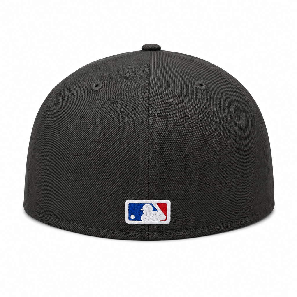 Chicago White Sox Southpaw New Era Black 59FIFTY Fitted Hat Official Team Hat Sports Fan Cap Official MLB Team Hat Baseball Fan Cap