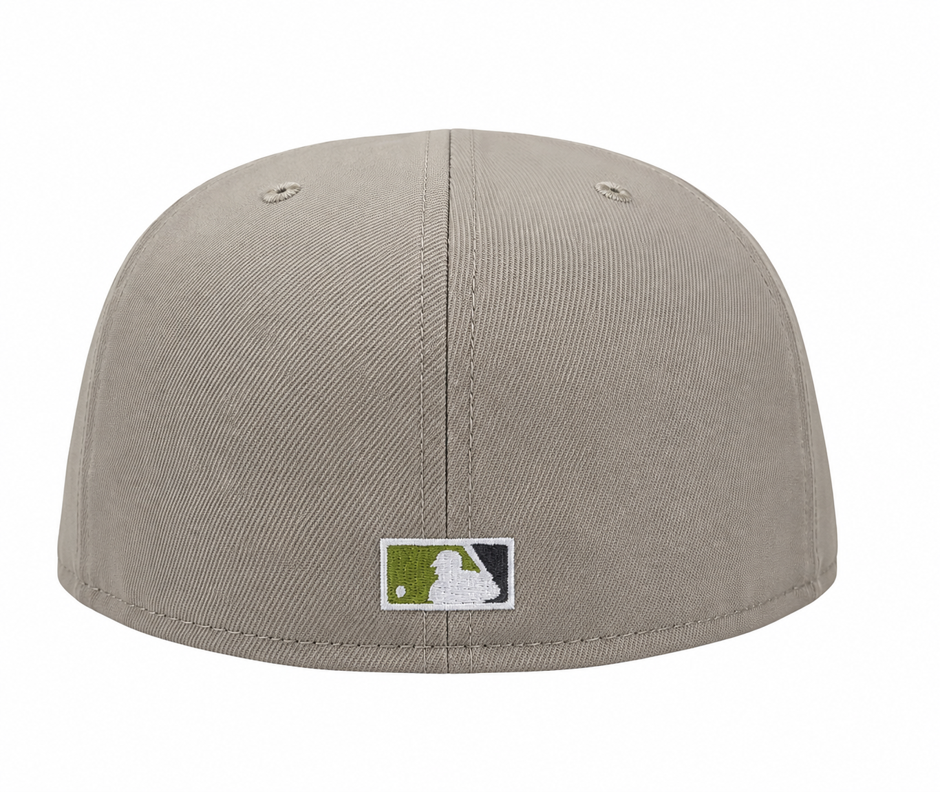 Atlanta Braves New Era 2 Tone Stone Green Bark Sevendust Home inspired 59FIFTY Fitted Hat Official Team Hat Sports Fan Cap Official MLB Team Hat