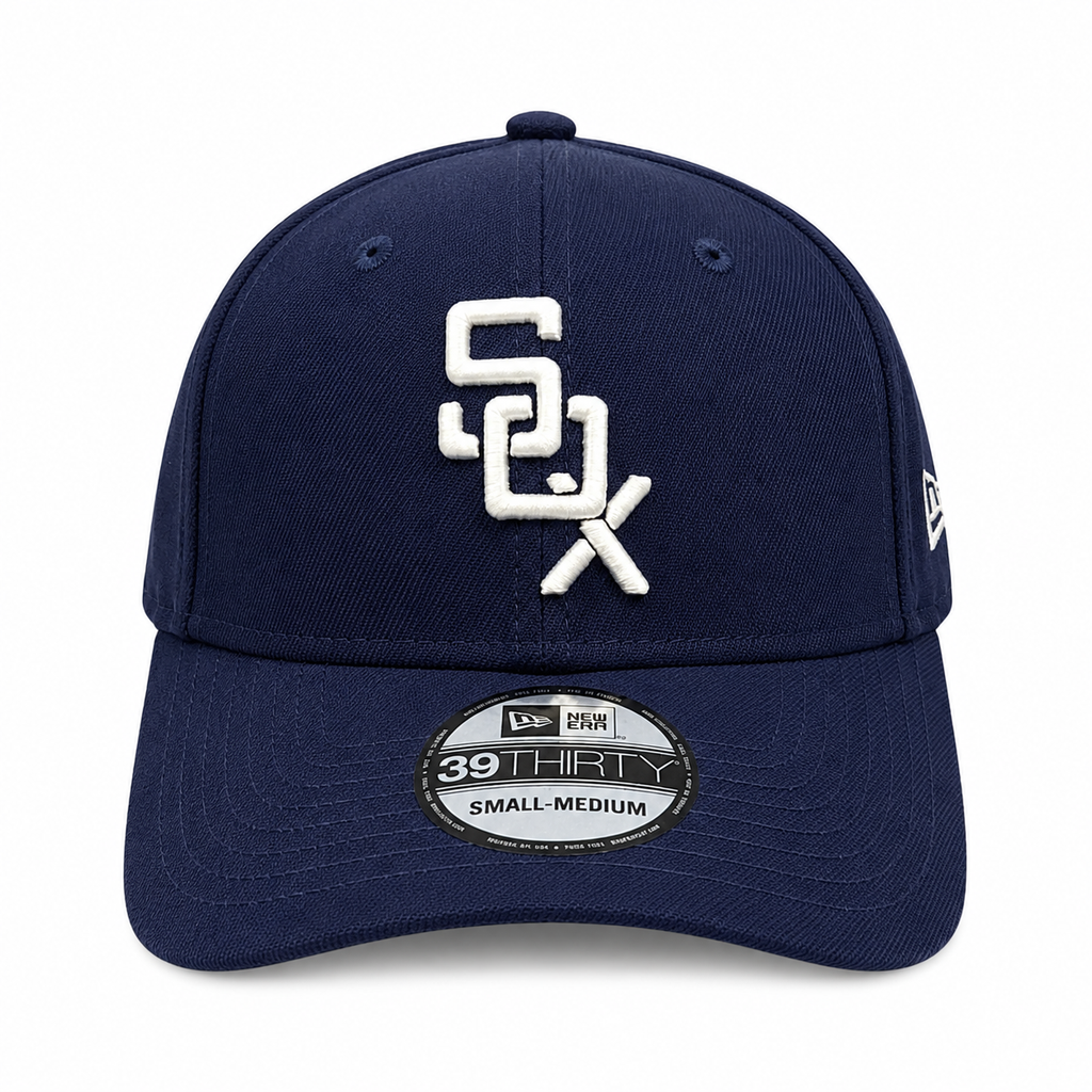 Chicago White Sox Classic 1964 Cooperstown Classics Navy 39THIRTY Flex Fit New Era Hat Official Team Hat Sports Fan Cap Official MLB Team Hat