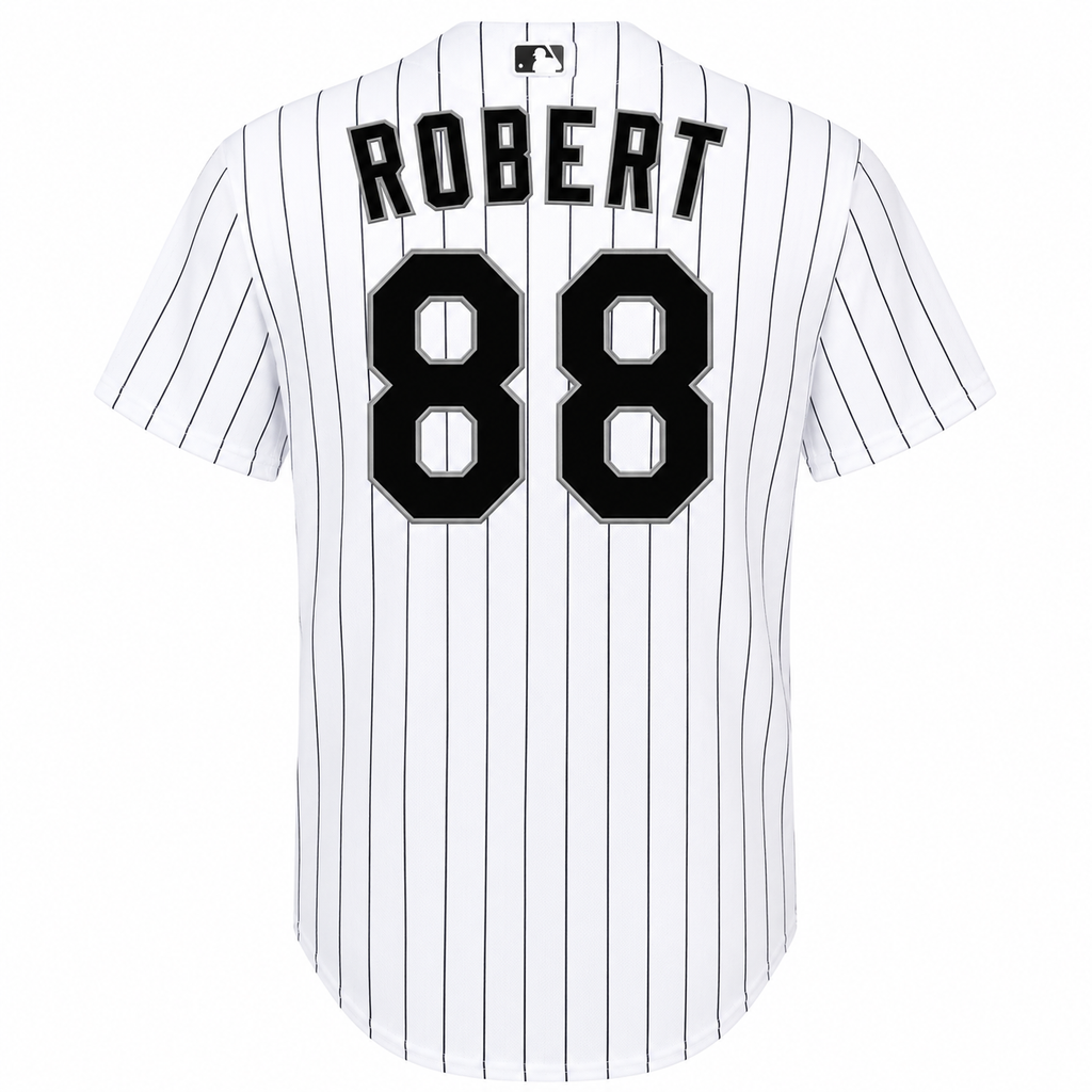 Youth Luis Robert Chicago White Sox White Home Nike Replica Jersey Official Team Jersey Sports Fan Apparel Official MLB Team Jersey Baseball Fan