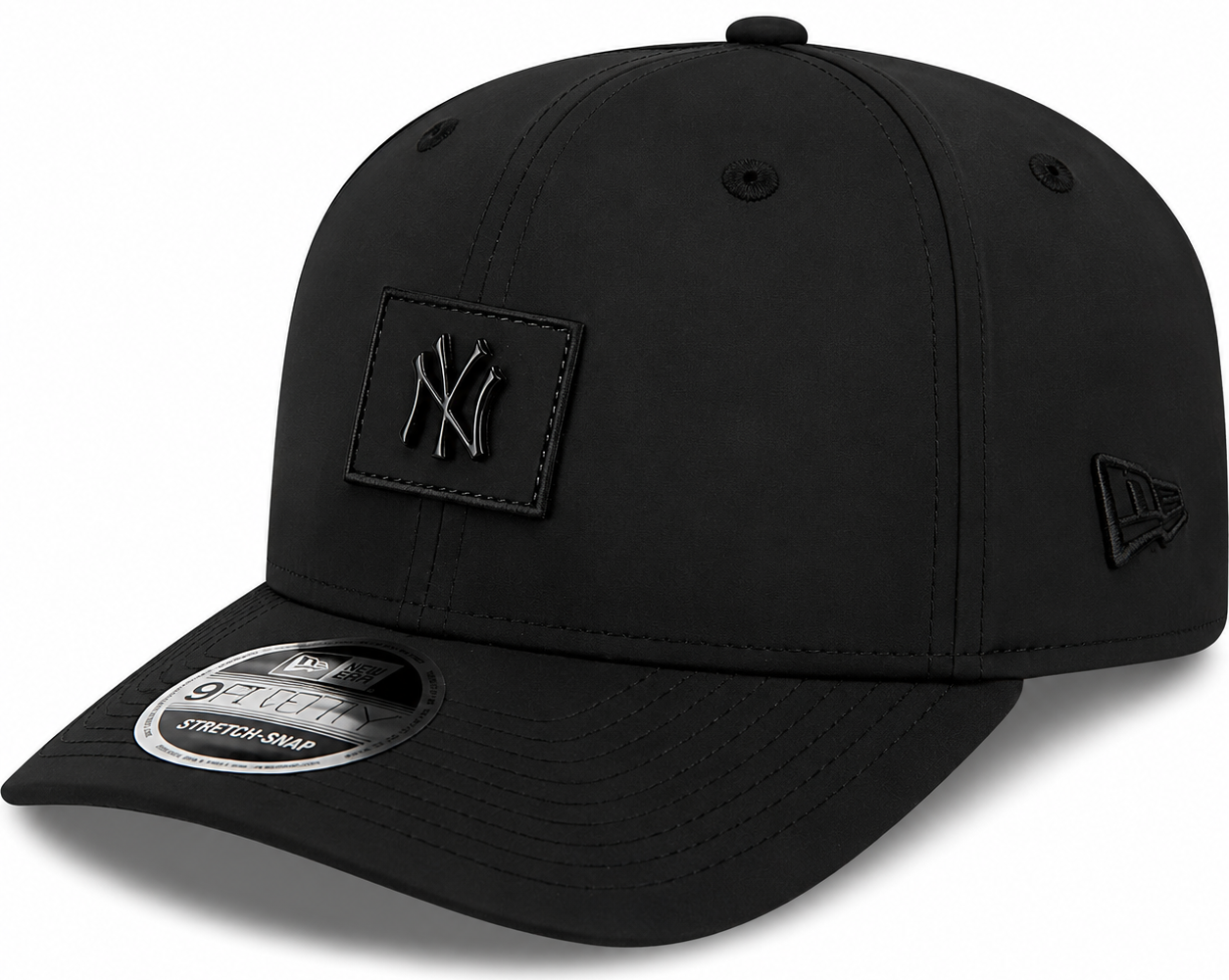 New York Yankees New Era 2026 Clubhouse 9SEVENTY Stretch Snap Adjustable Hat-Black Tonal Official Team Hat Sports Fan Cap Official MLB Team Hat