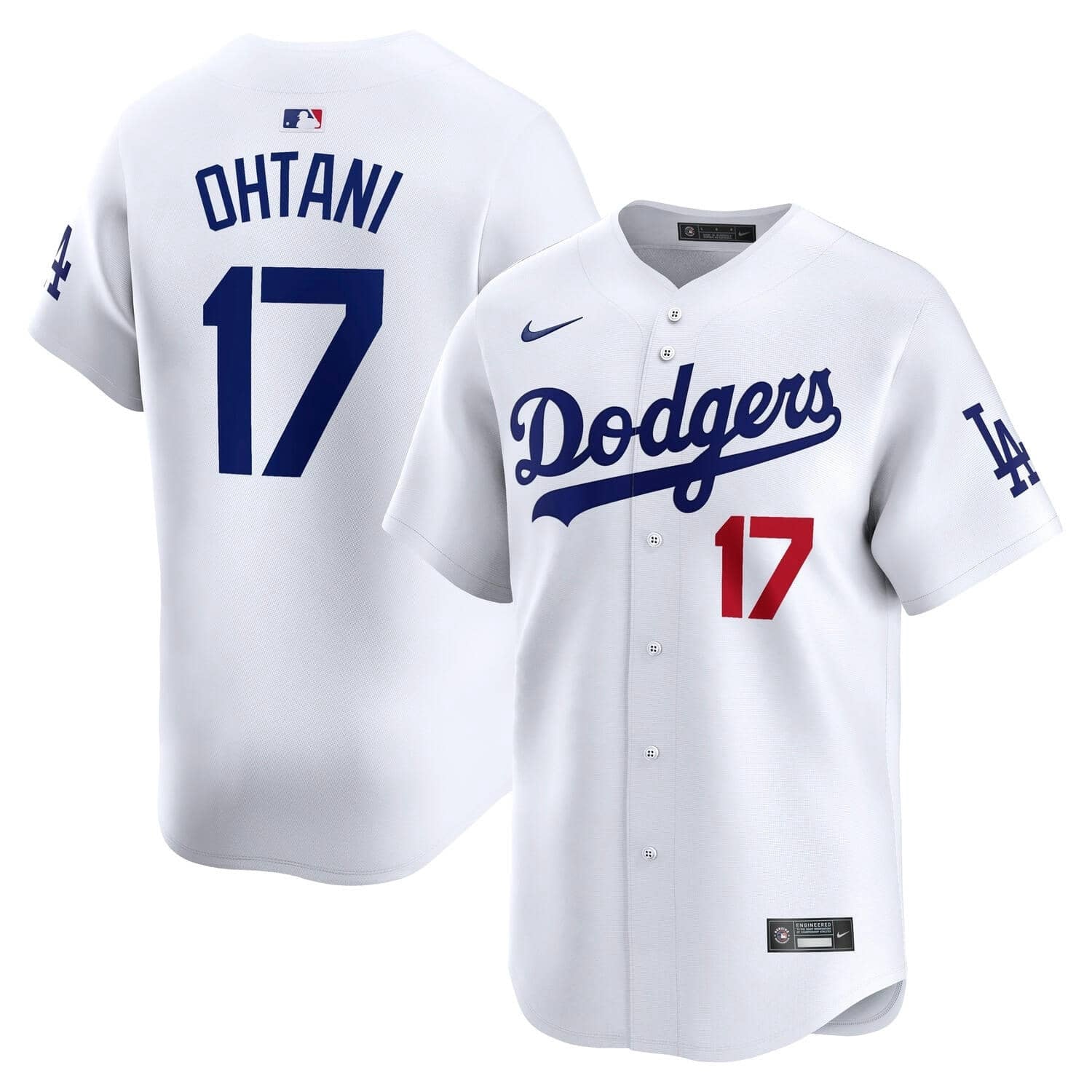 Shohei Ohtani Los Angeles Dodgers MLB Home Limited Jersey Nike Official Team Jersey Sports Fan Apparel Official MLB Team Jersey Baseball Fan Apparel