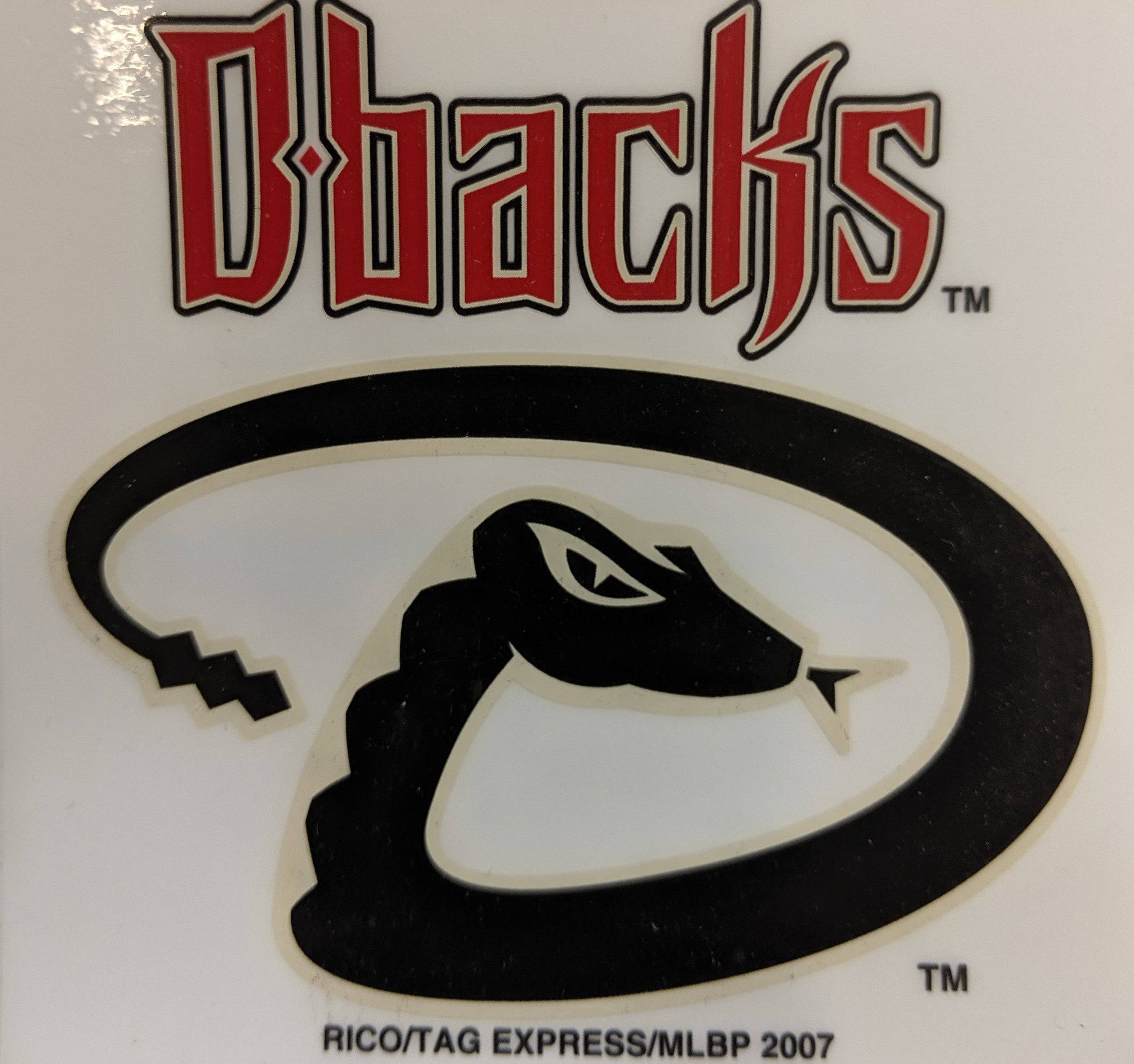 Arizona Diamondbacks Rico MLB Small Static Decal Official Sports Fan Gear Popular Style Baseball Fan Gear