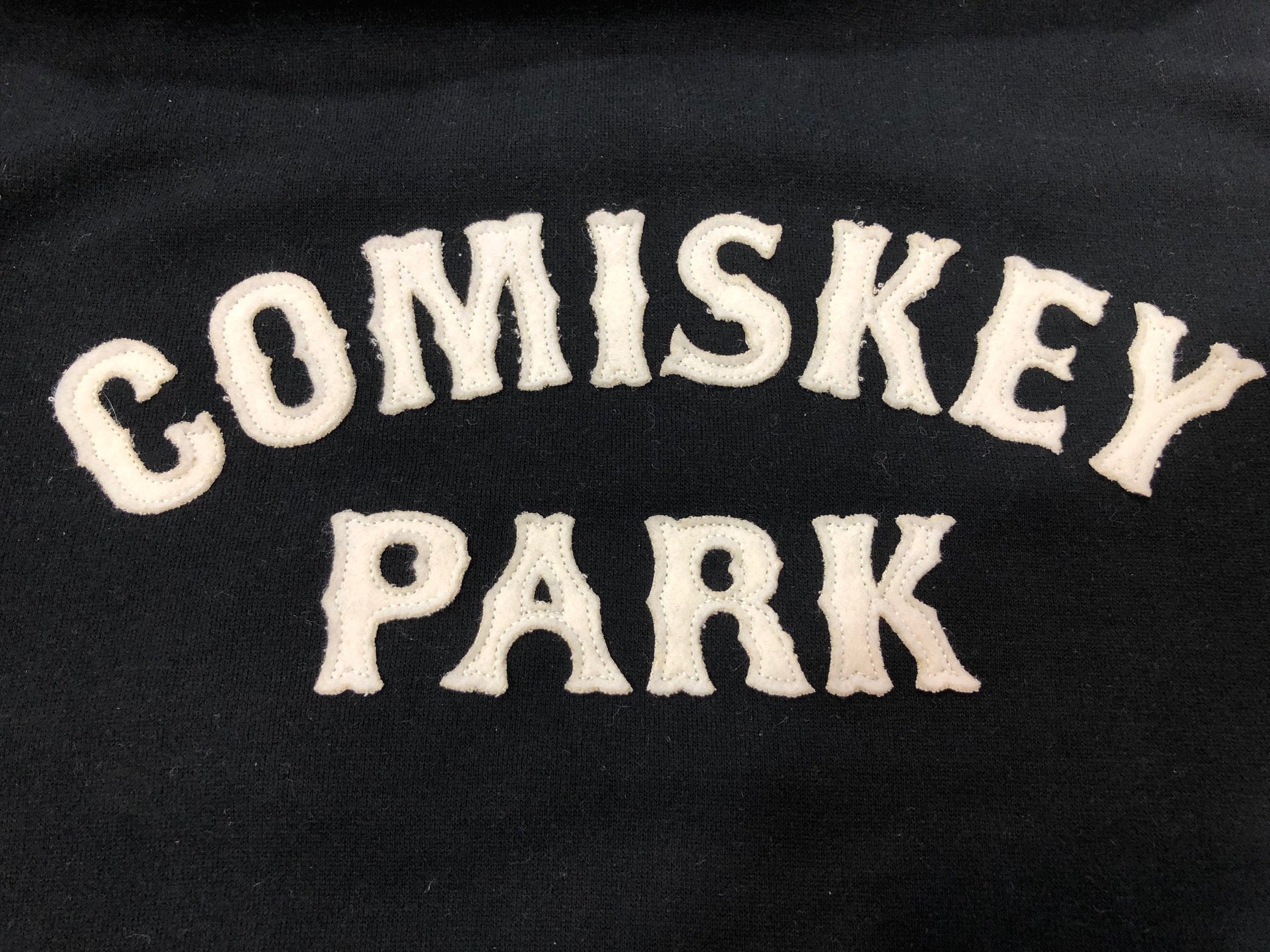 Mens Comiskey Park Heavyweight Black Hoodie 1 Comfort Hoodie Baseball Fan Apparel