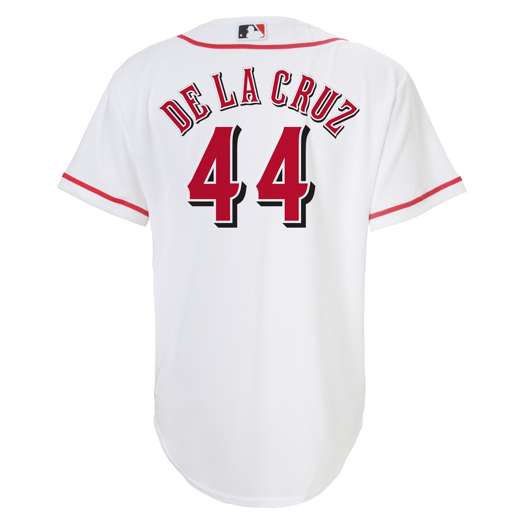 Youth Cincinnati Reds Elly De La Cruz MLB Home Replica Screen Print Jersey Official Team Jersey Sports Fan Apparel Official MLB Team Jersey Baseball