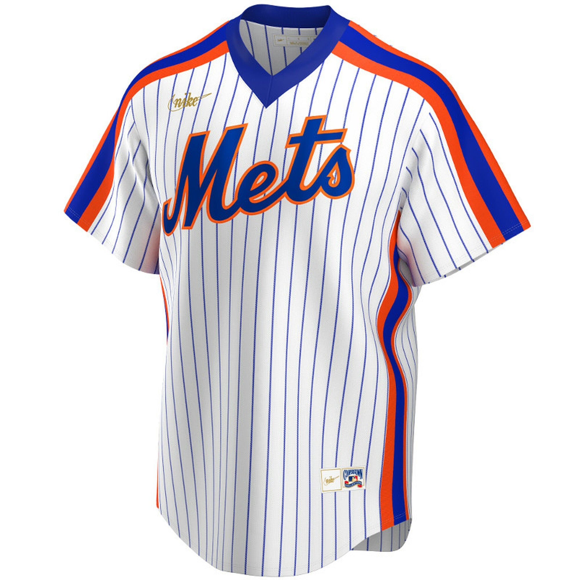 Men s Nike Mike Piazza New York Mets Cooperstown Collection Royal Pinstripe Replica Jersey Official Team Jersey Sports Fan Apparel Official MLB Team
