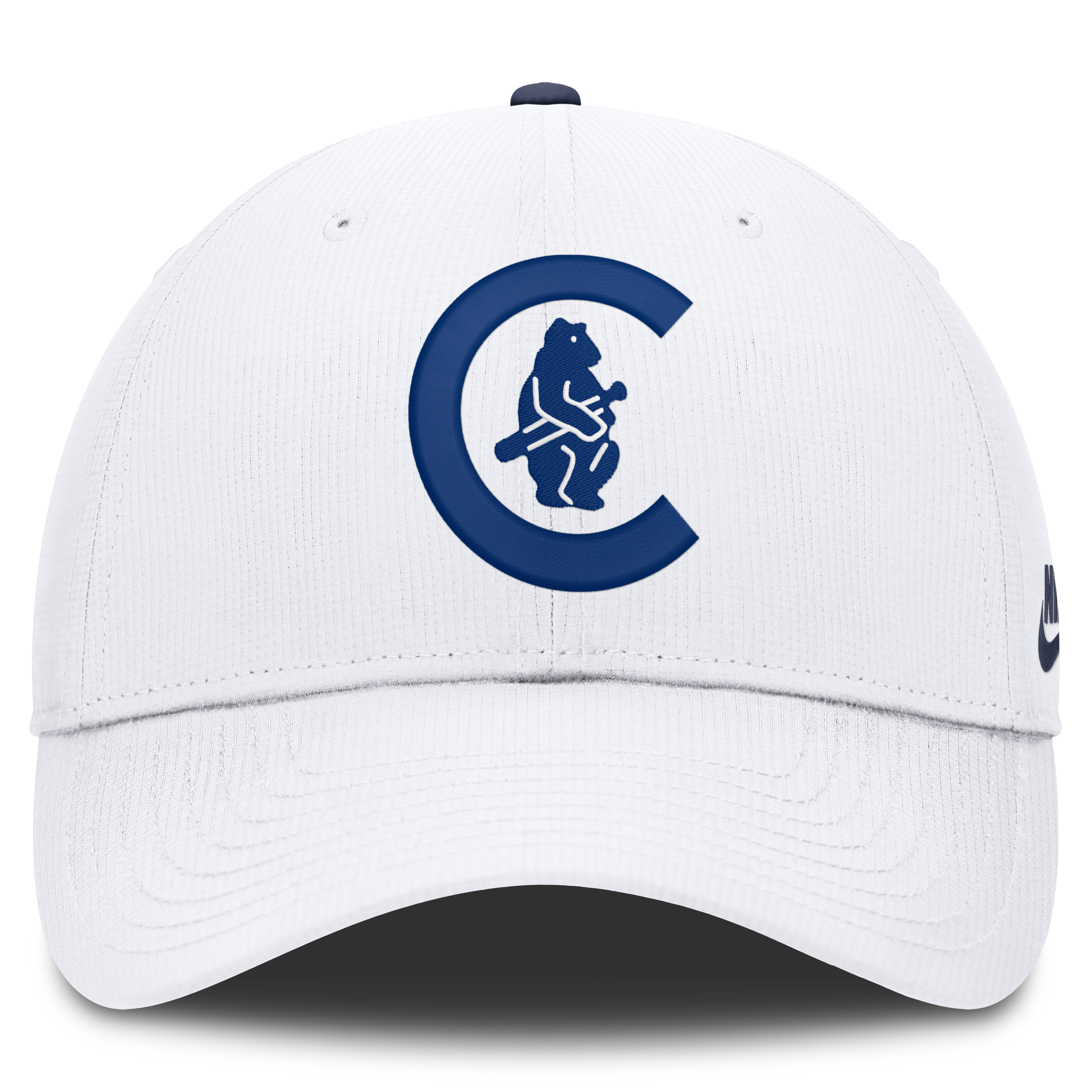 Chicago Cubs Nike Cooperstown Club Logo White Adjustable Hat Official Team Hat Sports Fan Cap Official MLB Team Hat Baseball Fan Cap