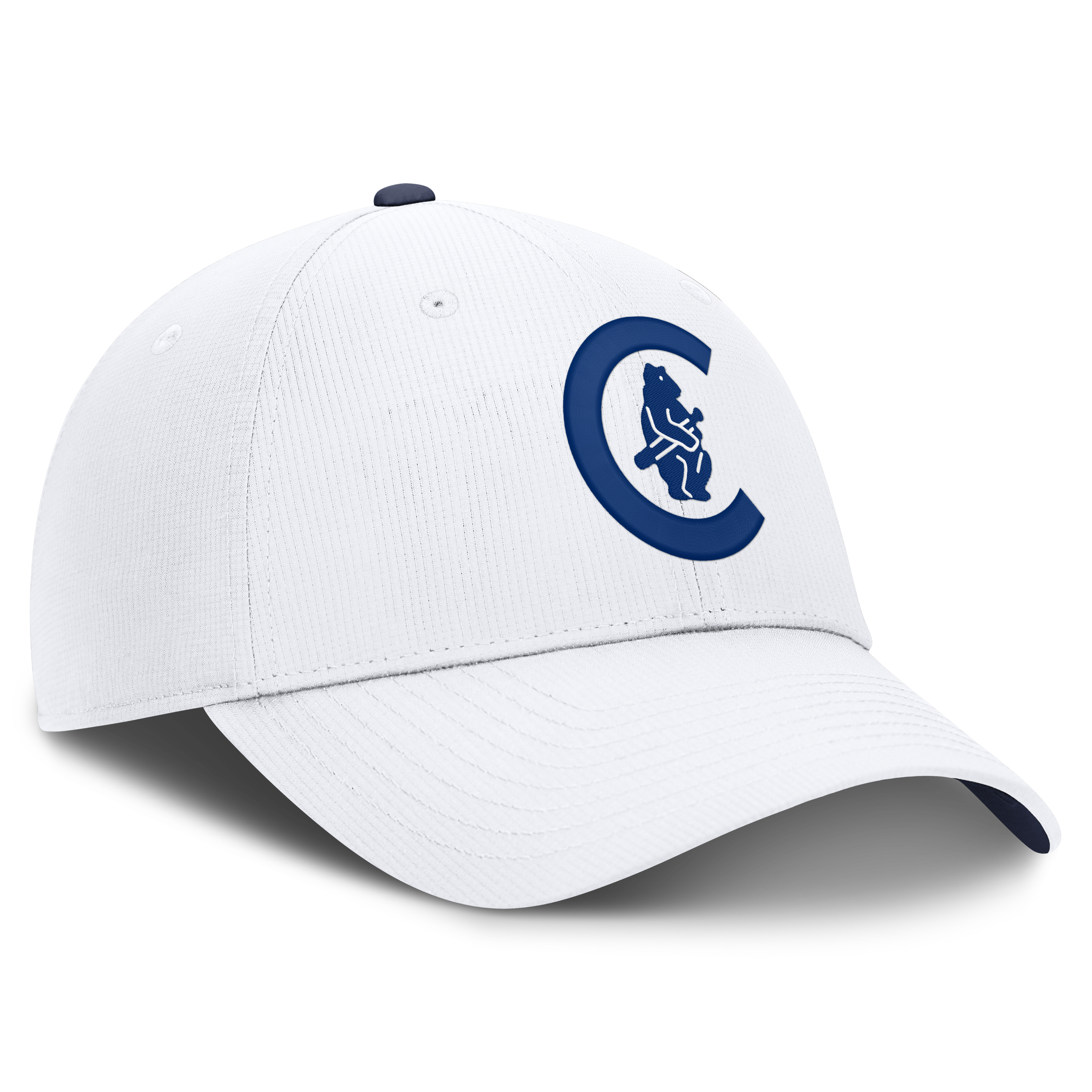 Chicago Cubs Nike Cooperstown Club Logo White Adjustable Hat Official Team Hat Sports Fan Cap Official MLB Team Hat Baseball Fan Cap