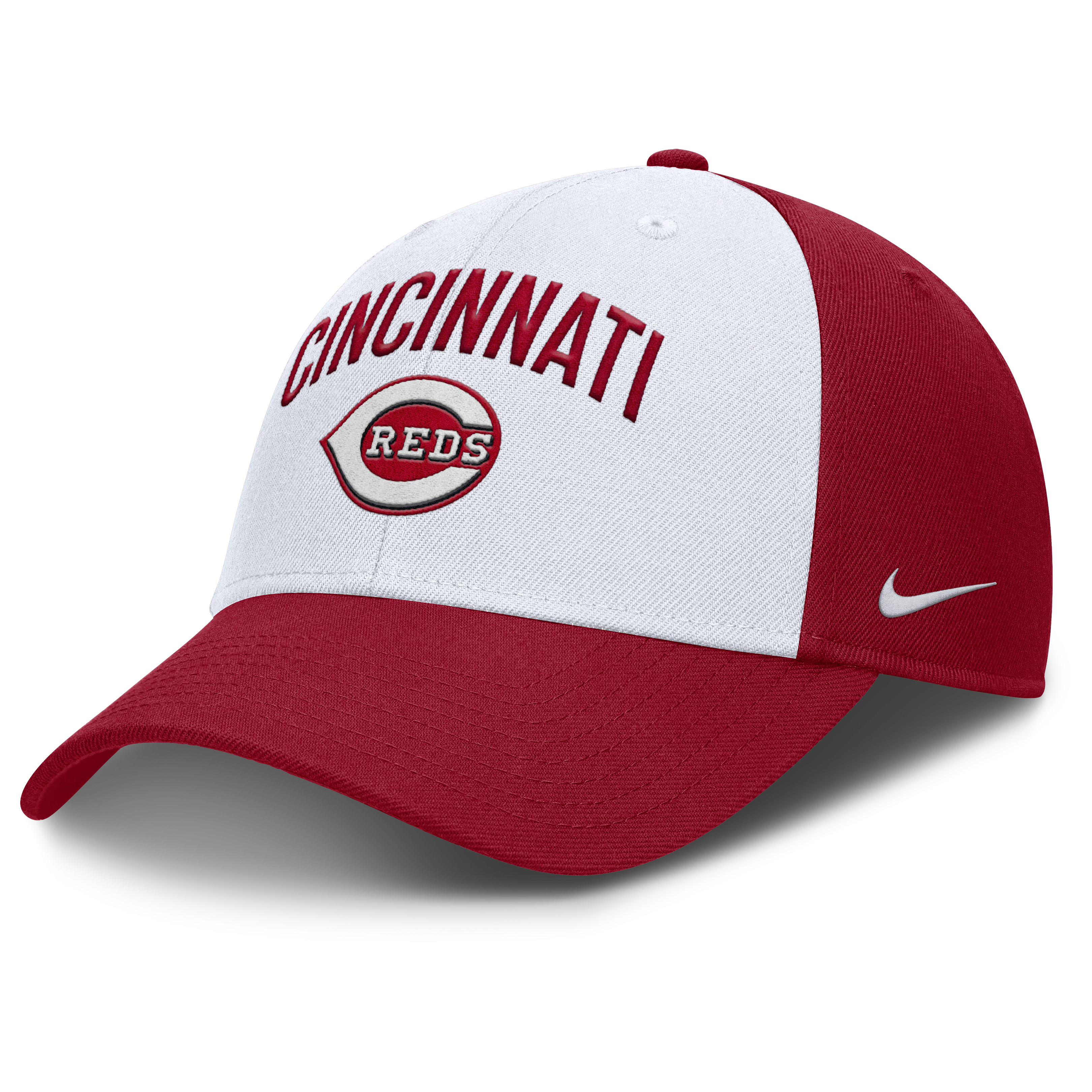 Cincinnati Reds Nike Red Club Adjustable Hat Official Team Hat Sports Fan Cap Official MLB Team Hat Baseball Fan Cap