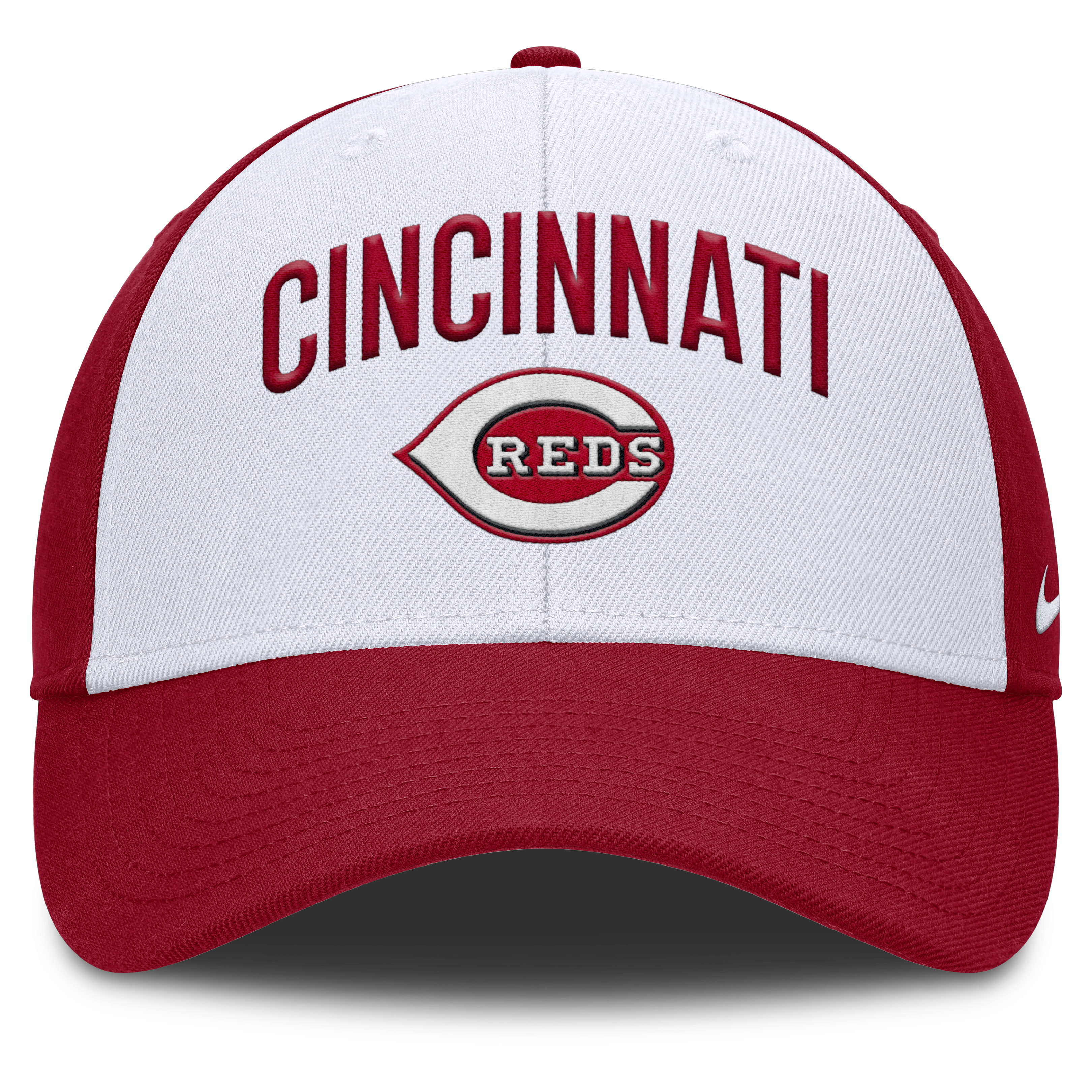 Cincinnati Reds Nike Red Club Adjustable Hat Official Team Hat Sports Fan Cap Official MLB Team Hat Baseball Fan Cap