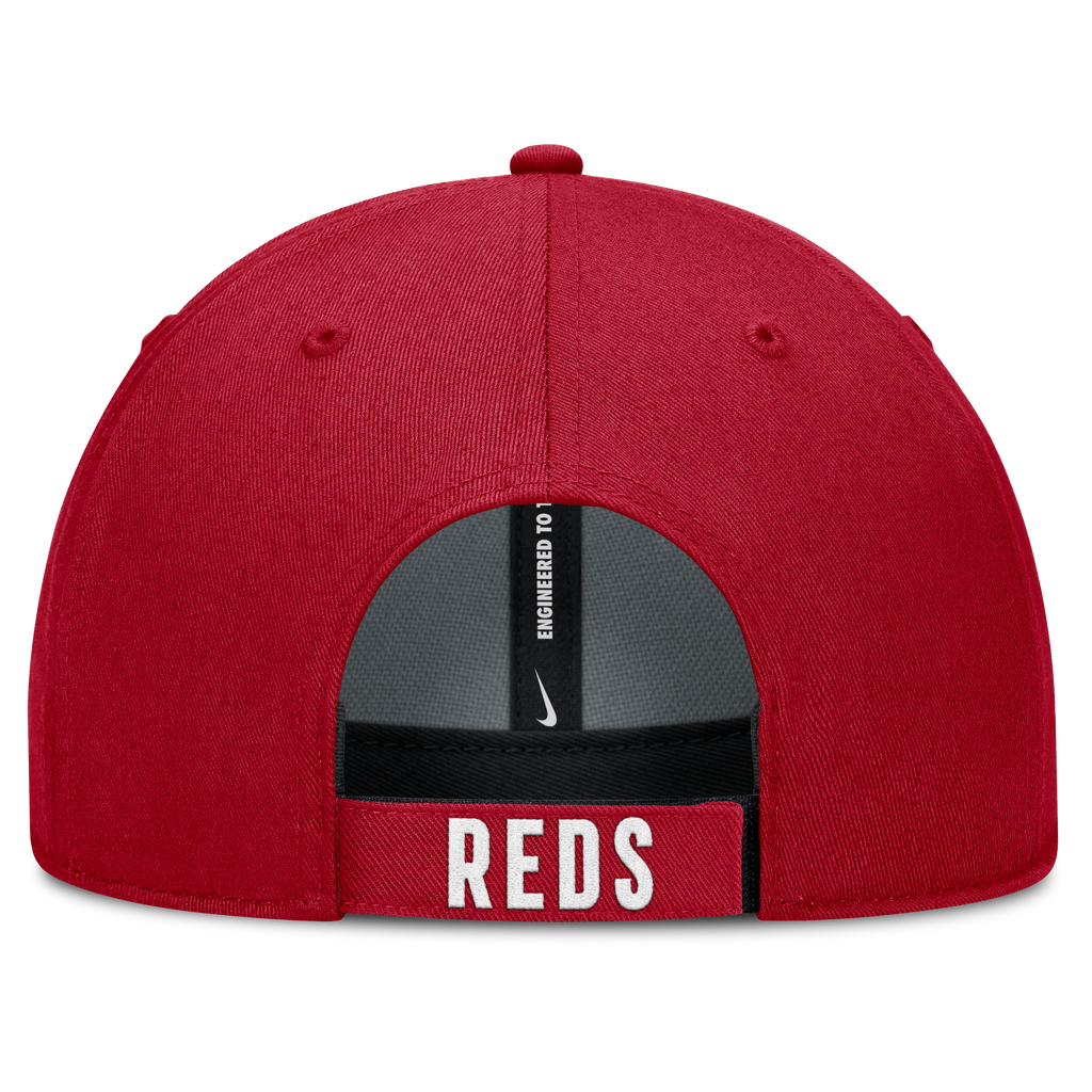 Cincinnati Reds Nike Red Club Adjustable Hat Official Team Hat Sports Fan Cap Official MLB Team Hat Baseball Fan Cap
